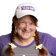 Load image into Gallery viewer, #2026 - Cap White with Purple CHEESE DAYS
