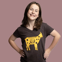 Load image into Gallery viewer, #2026 - Ladies G.O.A.T. in Heather Brown
