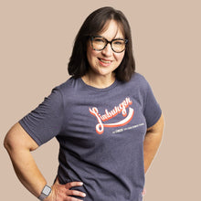Load image into Gallery viewer, #2026 - Ladies LIMBURGER T Heather Navy
