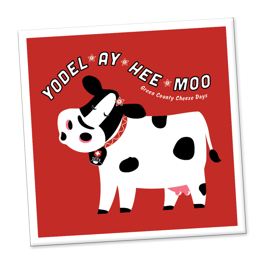 2024 - Magnetic Button - Holstein Yodel