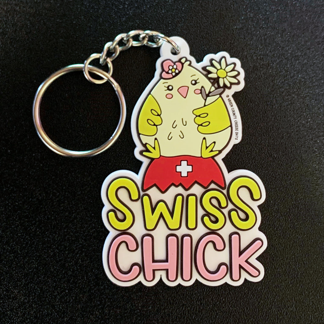 2024 - Keychain - Swiss Chick